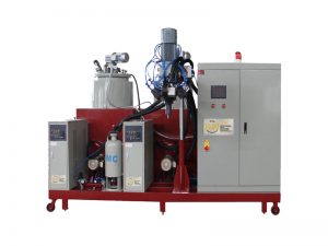 चीन मध्यम तापमान polyurethane पु फोम elastomer कास्टिंग मशीन